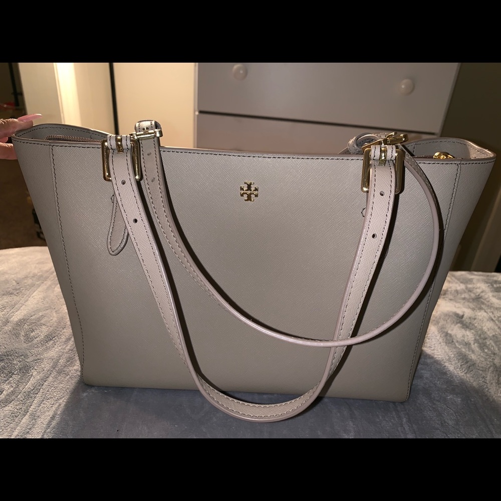 Grey Tory Burch Purse